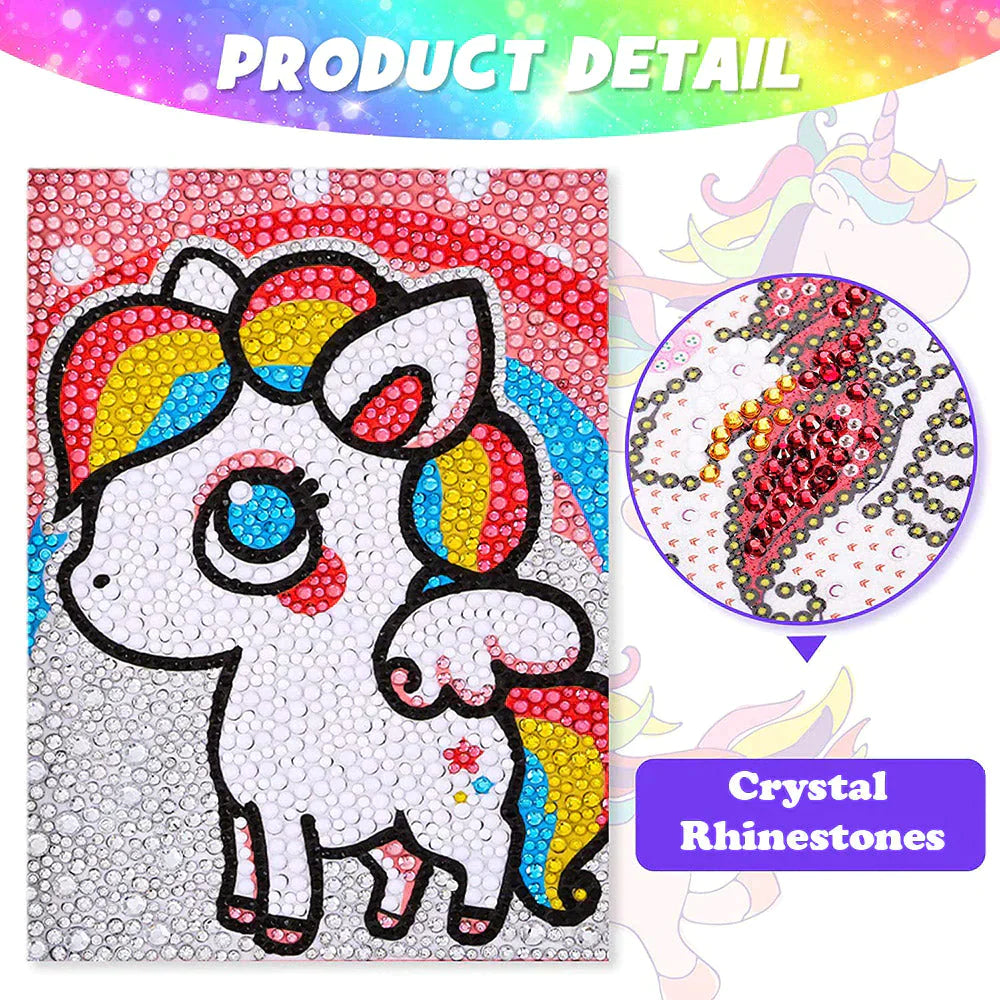 Pink Gift Kit For Kids - Diamond Painting