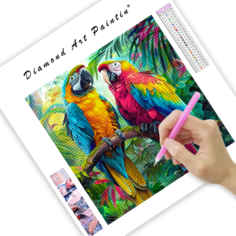 Parrot Bird - Diamond Painting