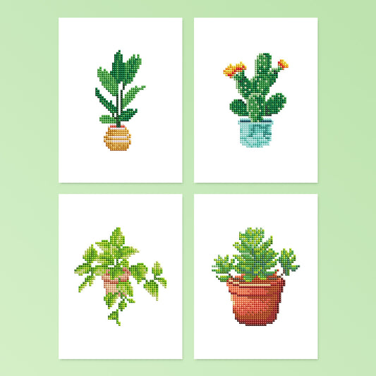 Houseplants Edition - Mini Painting