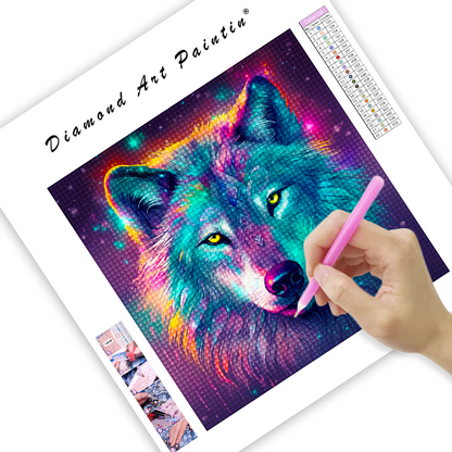 Magical Wolf - Diamond Painting