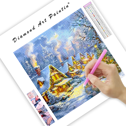 Christmas Town - Diamond Painting