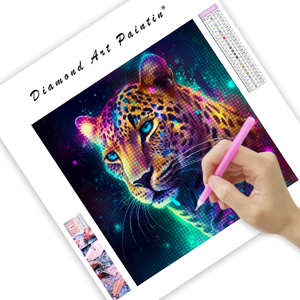 Magic Leopard - Diamond Painting