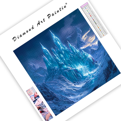 Ice Castle Glowing - Diamond Painting