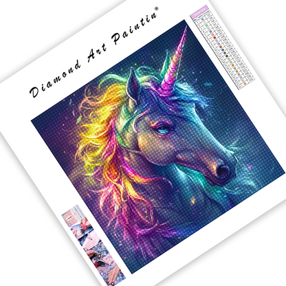 Majestic Unicorn - Diamond Painting