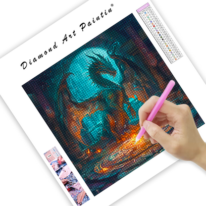 Dragon Sacrifice - Diamond Painting