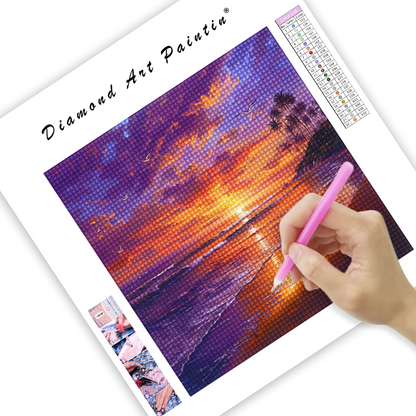 Breathtaking Summer Beach - Diamond Painting