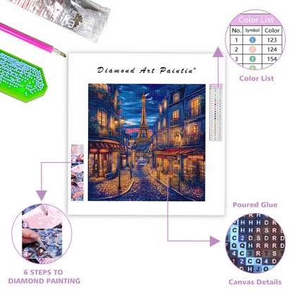 Vibrant Street - Diamond Painting