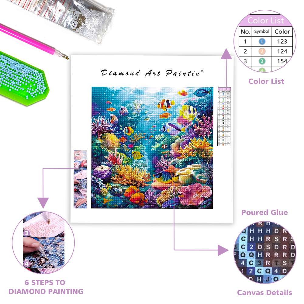 Ocean World - Diamond Painting