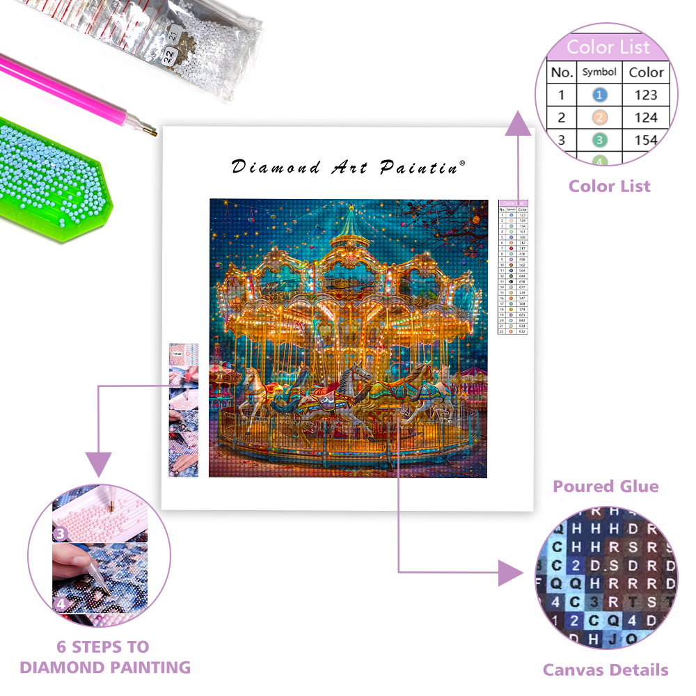 Carousel - Diamond Painting