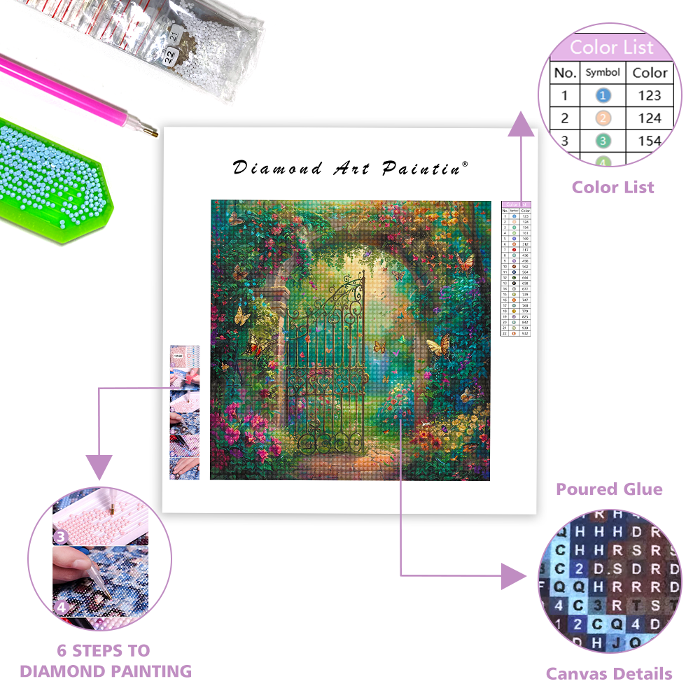 Garden Secrets - Diamond Painting