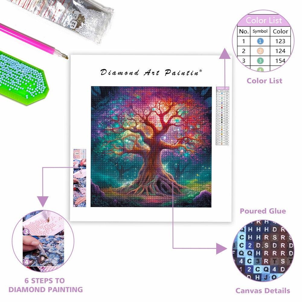 Magical Tree - Diamond Painting