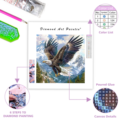 Majestic Eagle - Diamond Painting