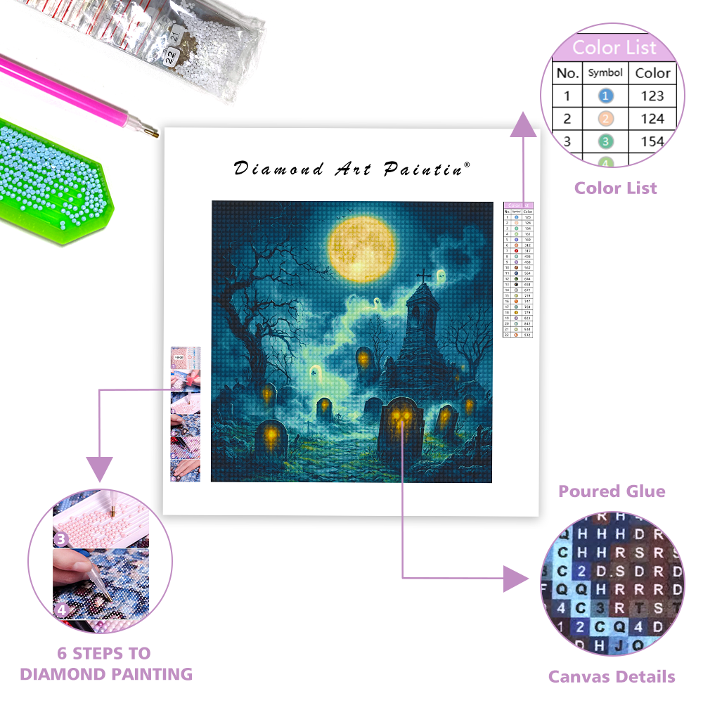 Tombstones - Diamond Painting