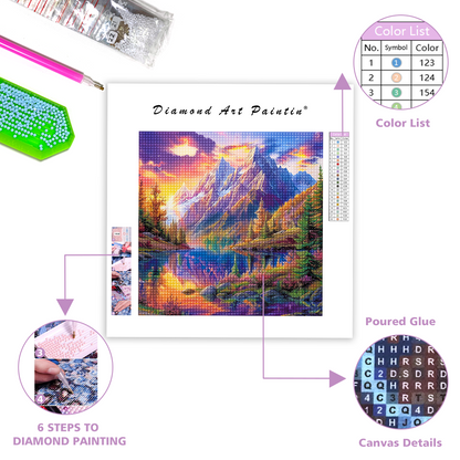 Distant Scenery - Diamond Painting