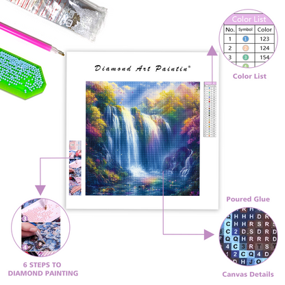 Waterfall - Diamond Painting