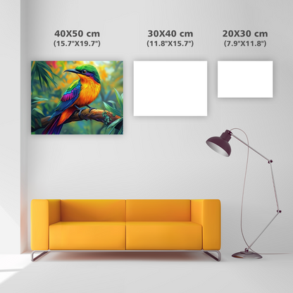 Vibrant Tropical Bird - Diamond Painting