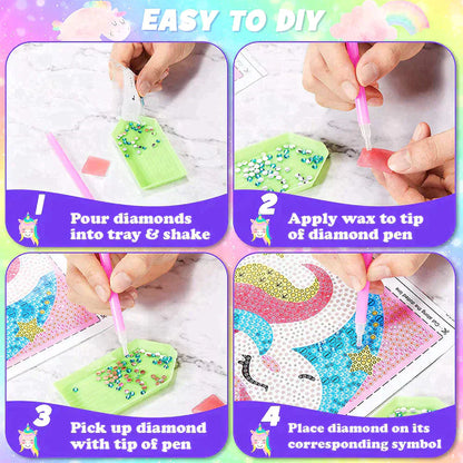 Flying Dog Kit For Kids - Diamond Painting