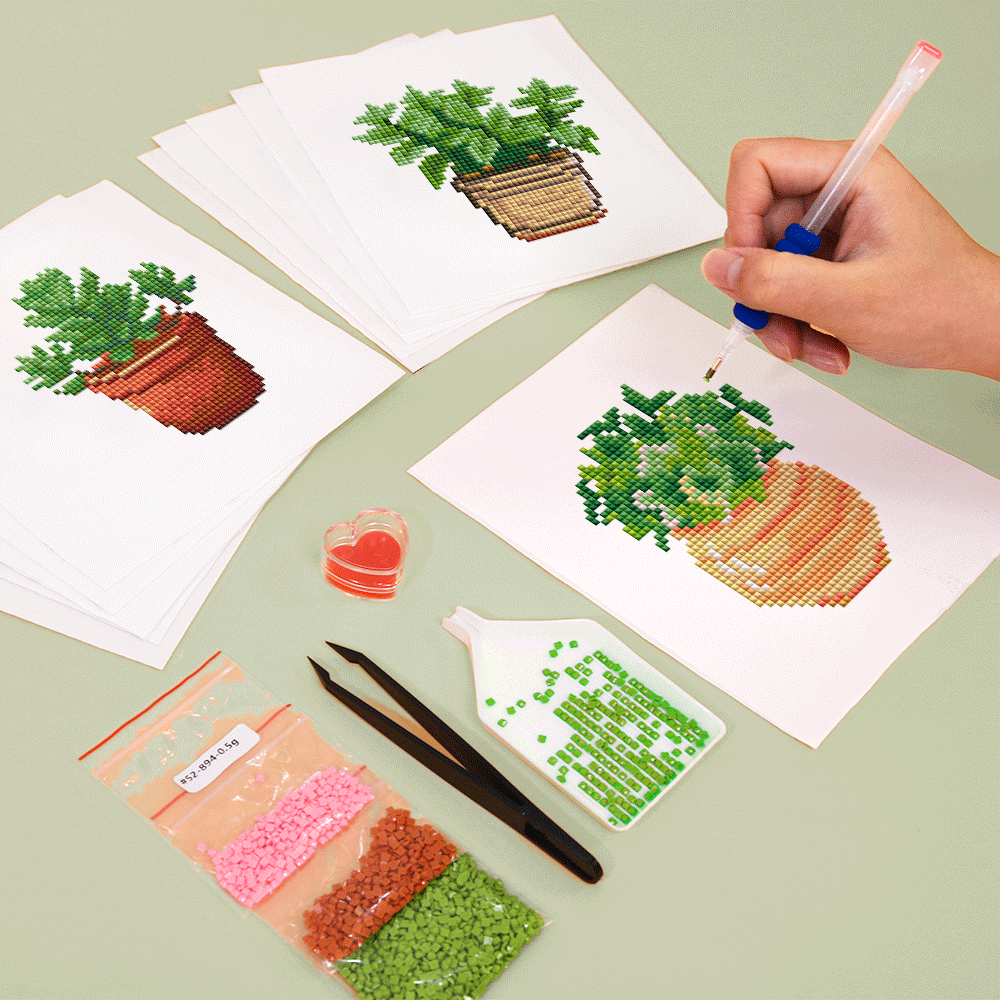 Houseplants Edition 1 - Mini Painting