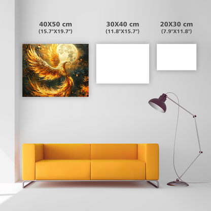 Golden Phoenix - Diamond Painting