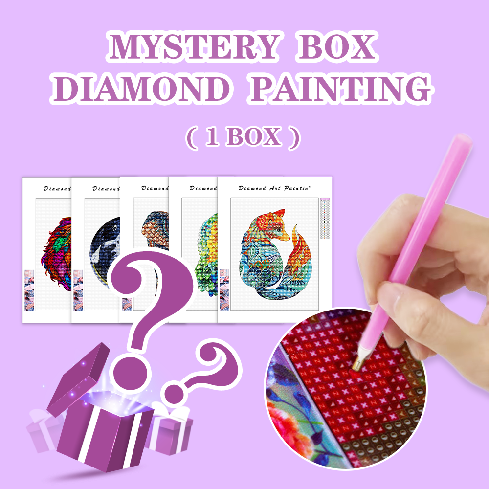 Mystery Box Diamond Painting - Randomly Send 1 Box