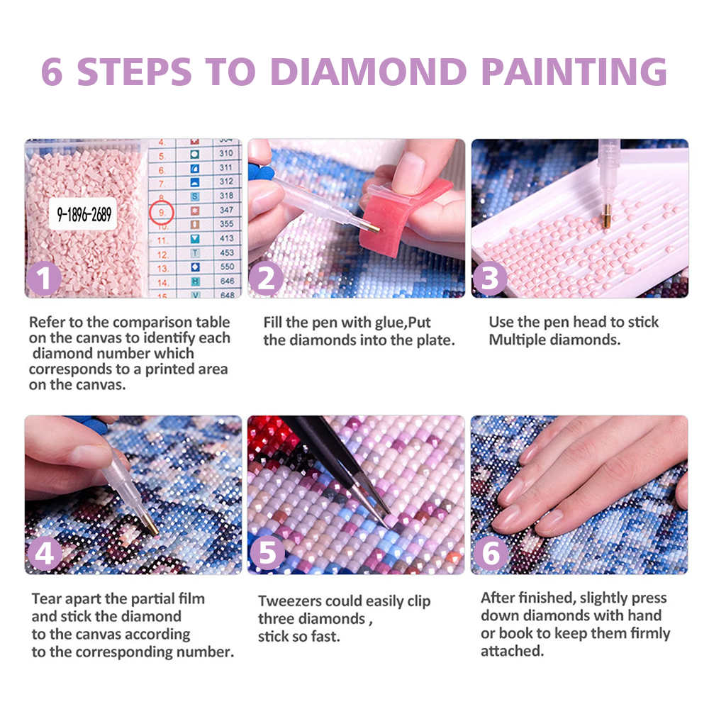 Artwork Depicting - Diamond Painting