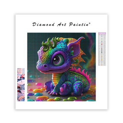 Cute Little Dragon - Diamond Painting