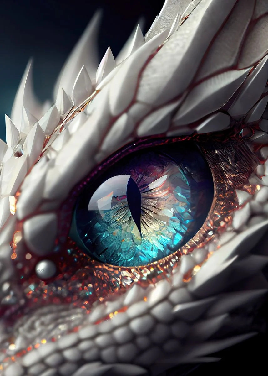 Fantasy Dragon Eye - Diamond Painting