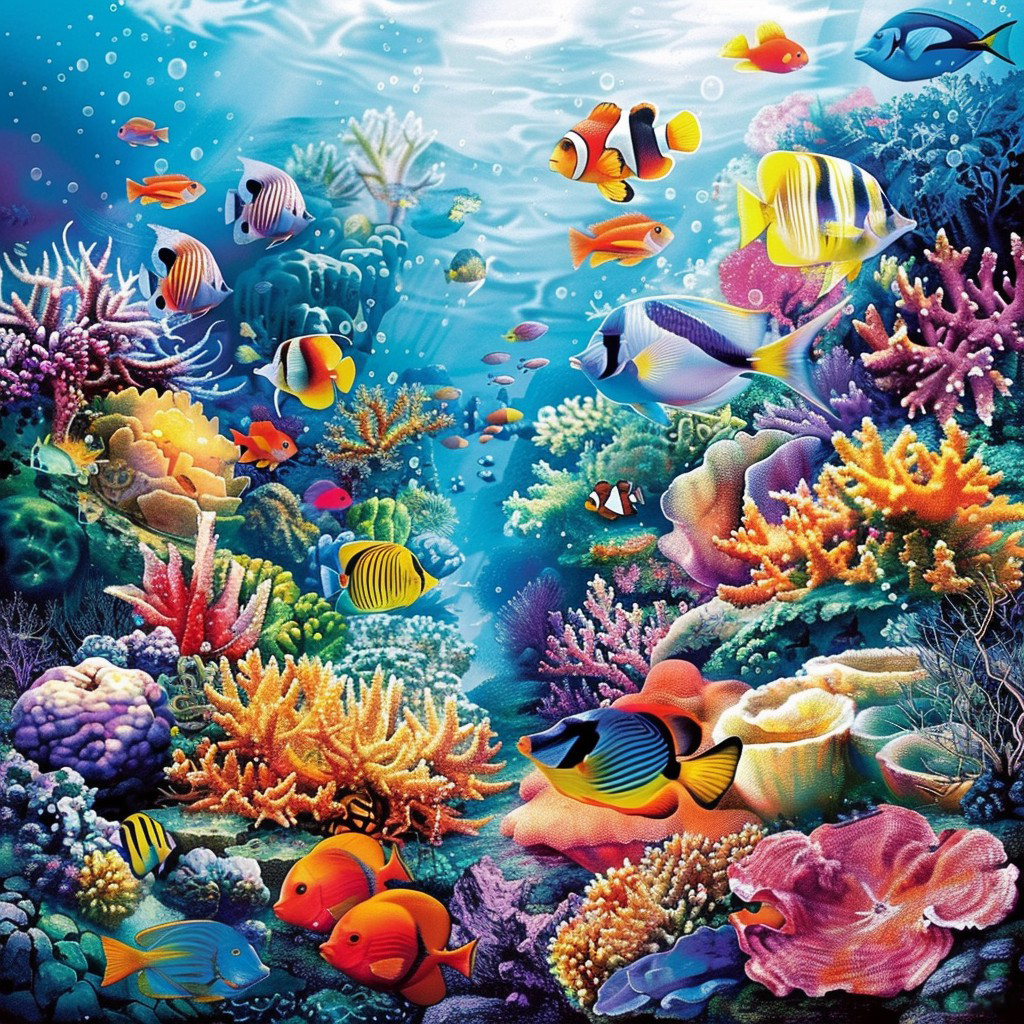 Ocean World - Diamond Painting