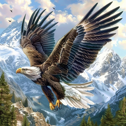 Majestic Eagle - Diamond Painting