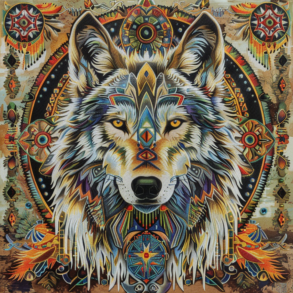 Wolf Totem-Diamond Painting