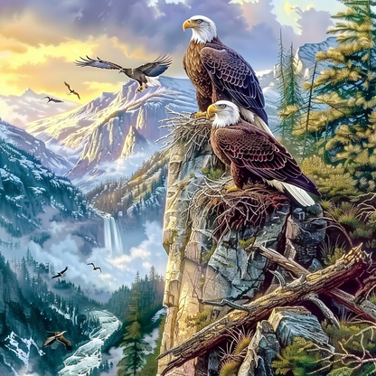 Eagle's Gaze - Diamond Painting