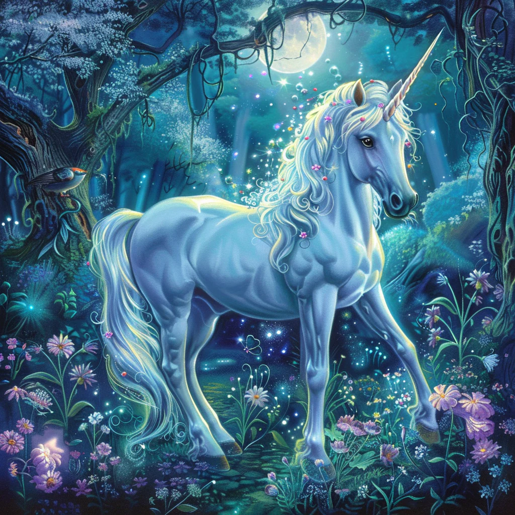 Magic Unicorn - Diamond Painting