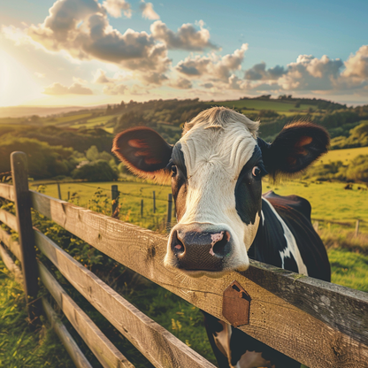 Cows On The Farm - Diamond Painting