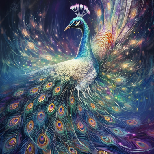 Peacock - Diamond Painting