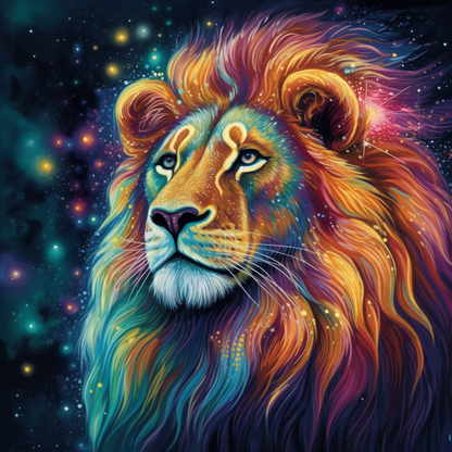 Lion Mane - Diamond Painting