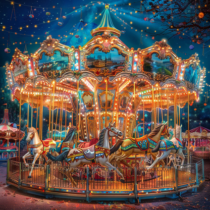 Carousel - Diamond Painting