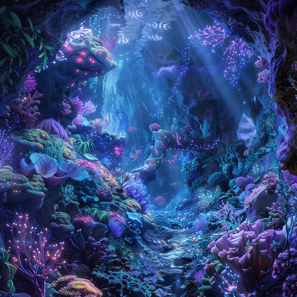 Underwater Coral-Diamond Painting