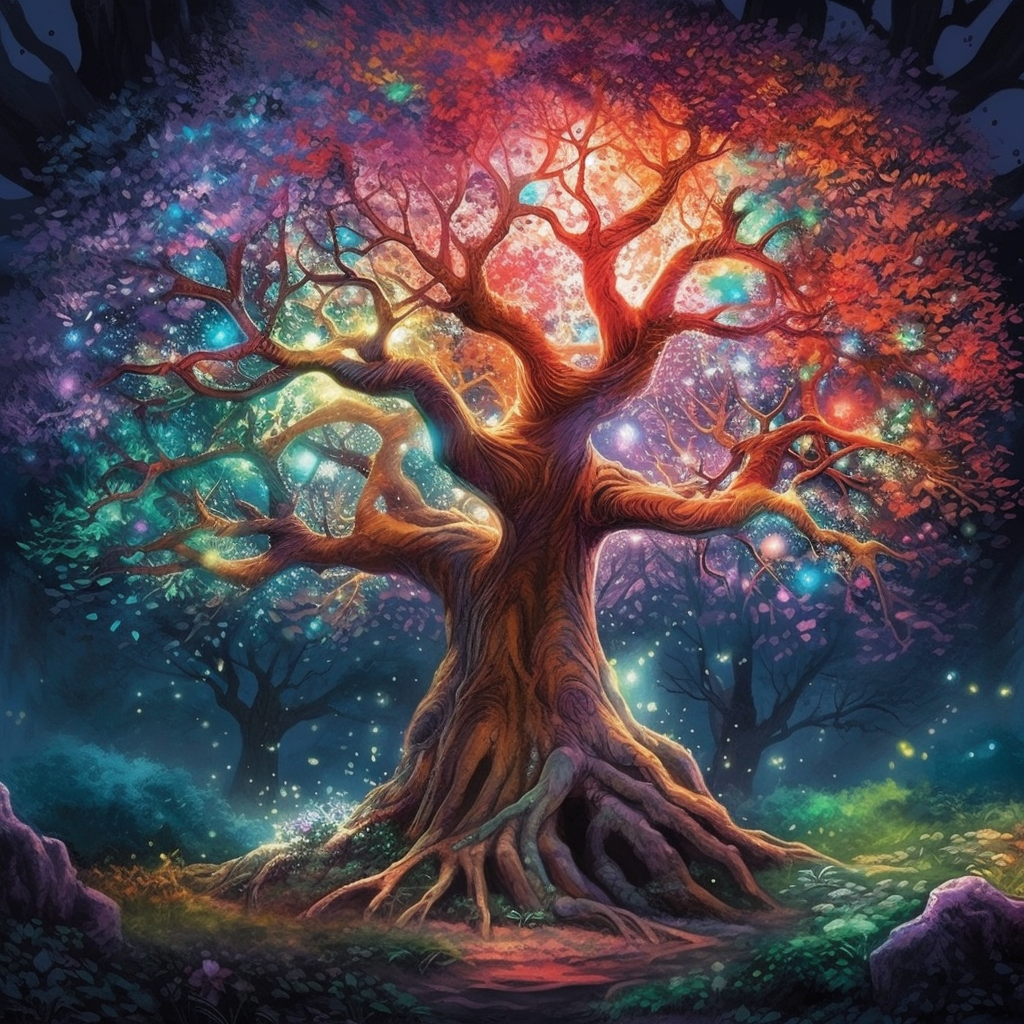 Magical Tree - Diamond Painting