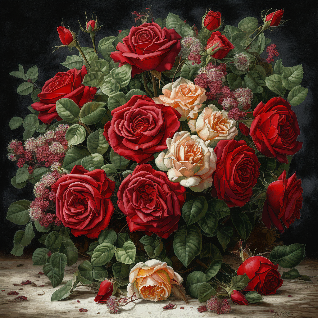 Bouquet - Diamond Painting