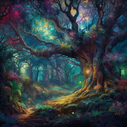 Enchanted Forest - Diamond Painting