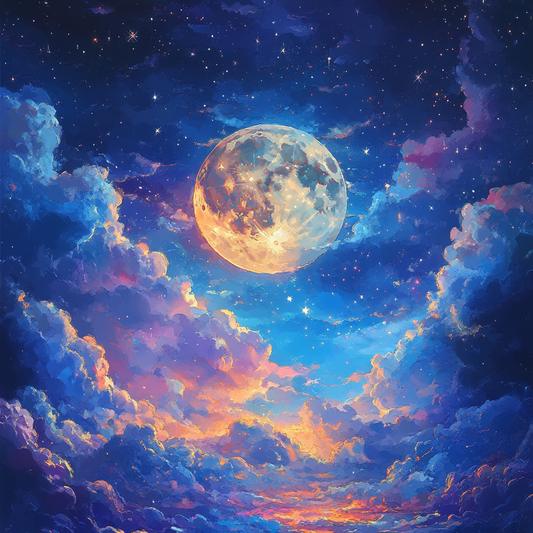 Magical Night Sky - Diamond Painting