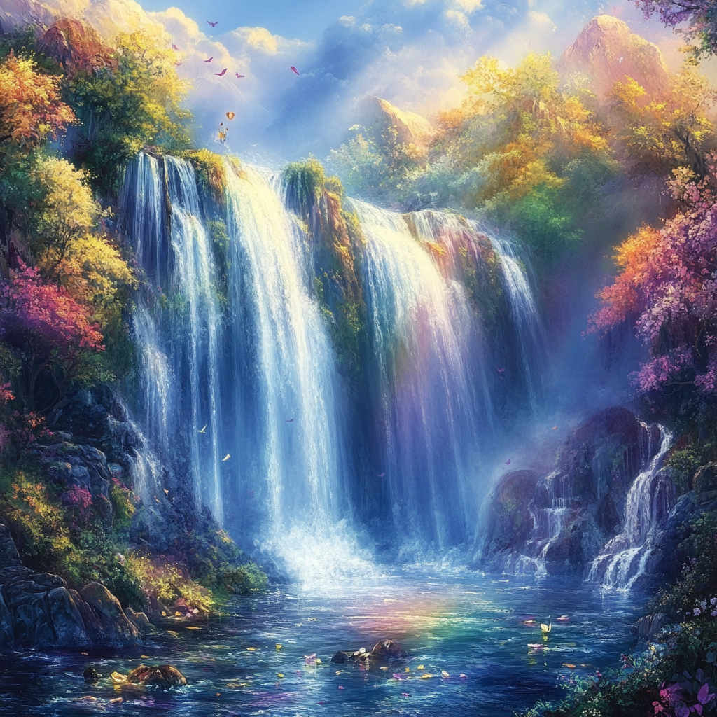 Waterfall - Diamond Painting