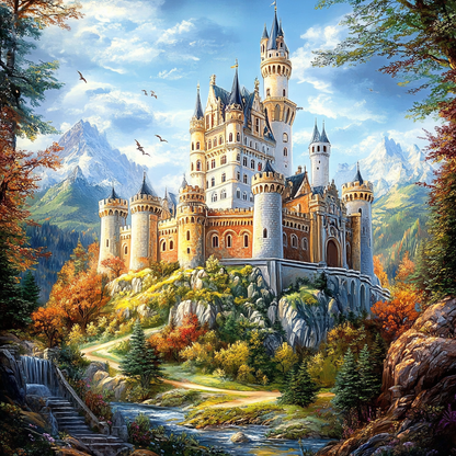 Fairytale Castle - Diamond Painting