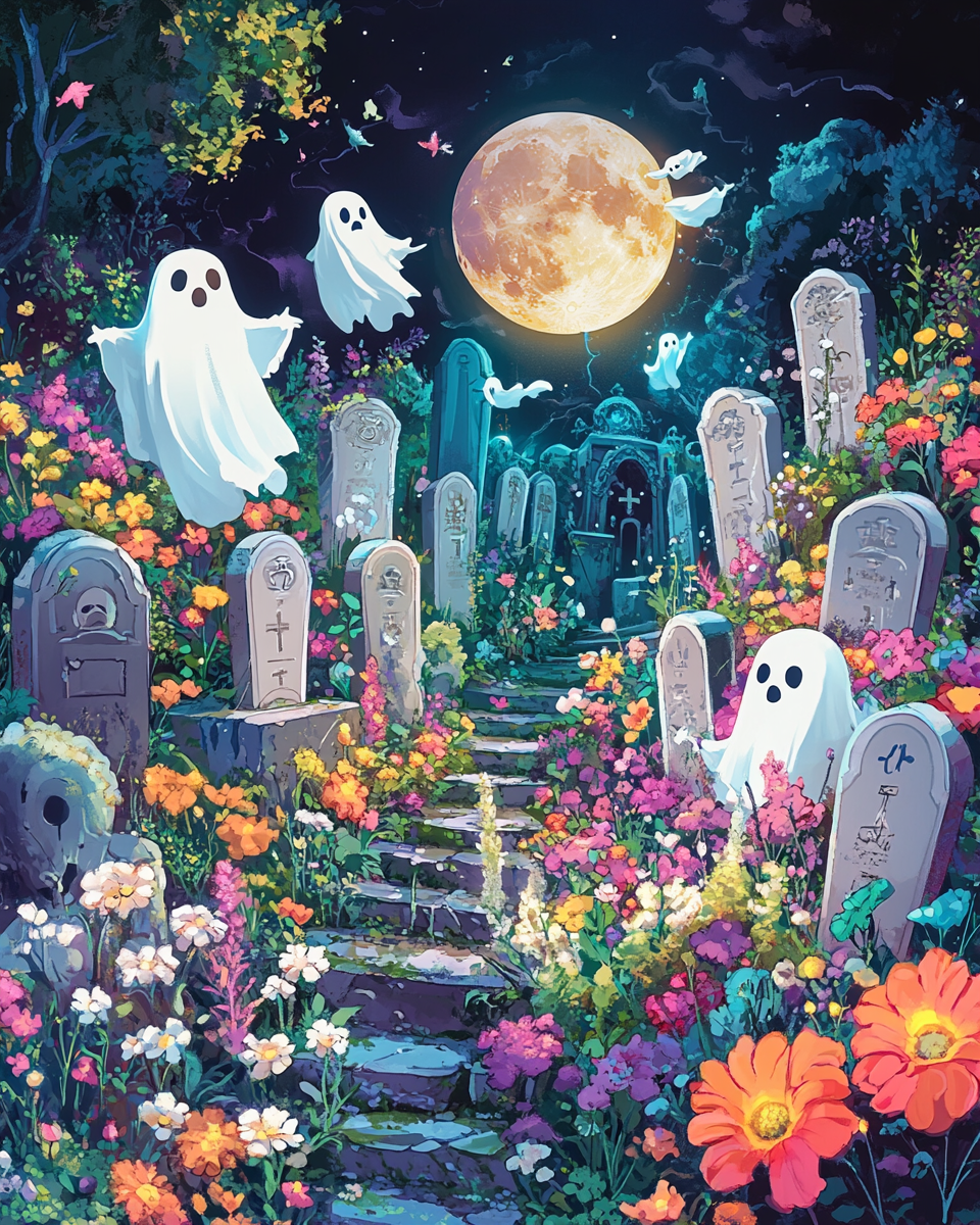 Ghost Garden - Diamond Painting