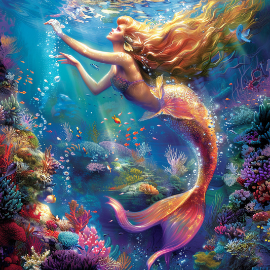 Mermaid - Diamond Painting