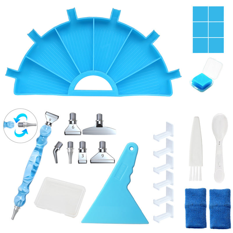 DIY Point Drilling Pen Diamond Storage Tray Tool