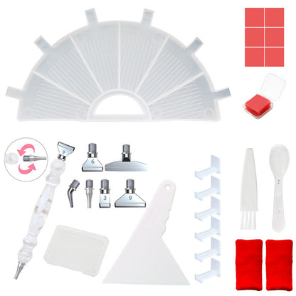 DIY Point Drilling Pen Diamond Storage Tray Tool