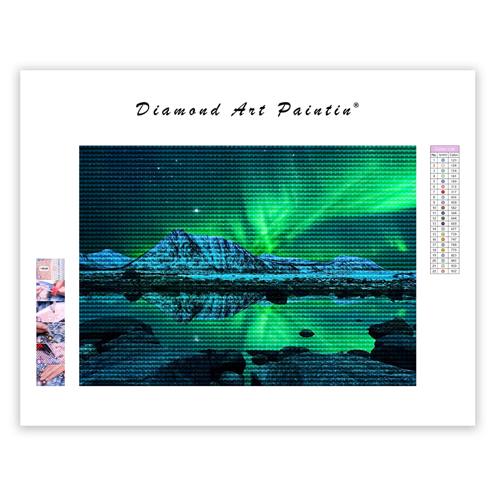 Aurora Mountain(Limited Time Special) - Diamond Painting