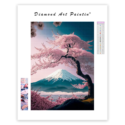 Cherry Blossom Tree - Diamond Painting