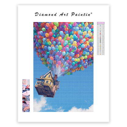 Colorful Balloon - Diamond Painting